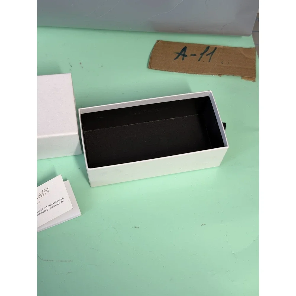 Balmain Paris Luxury Presentation Box & Guarantee Certificate
