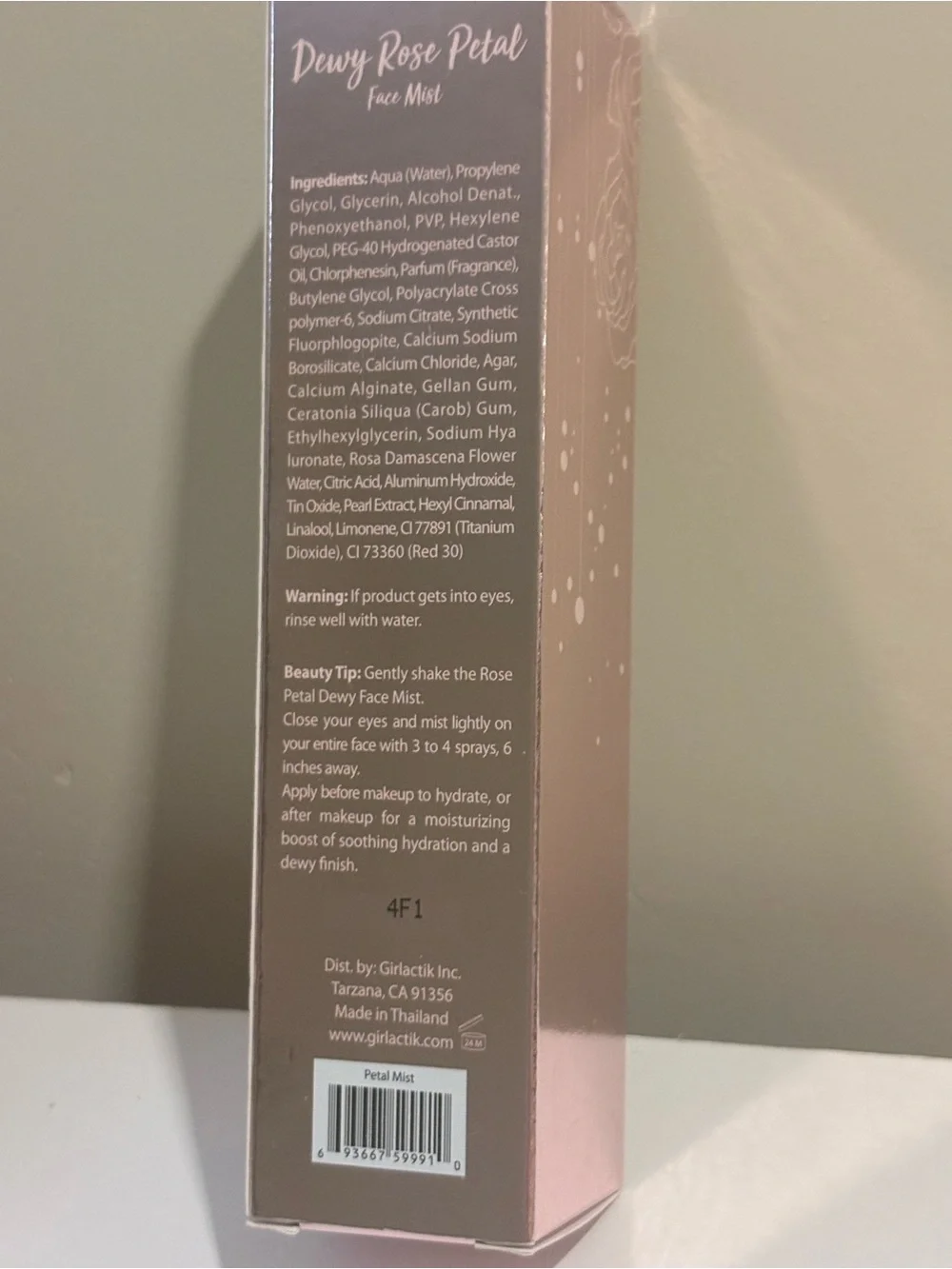 Girlactik dewy rose