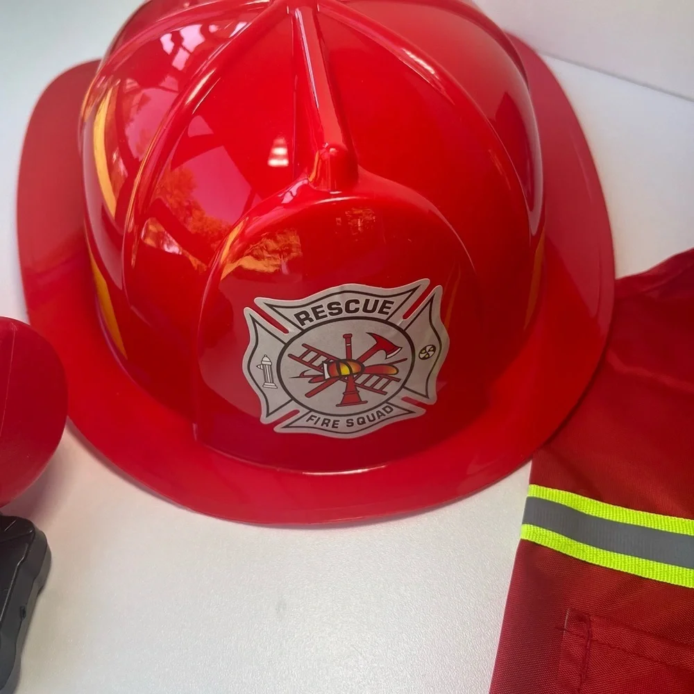 NEW Kids Firefighter Costume Set - Boys or Girls Size small