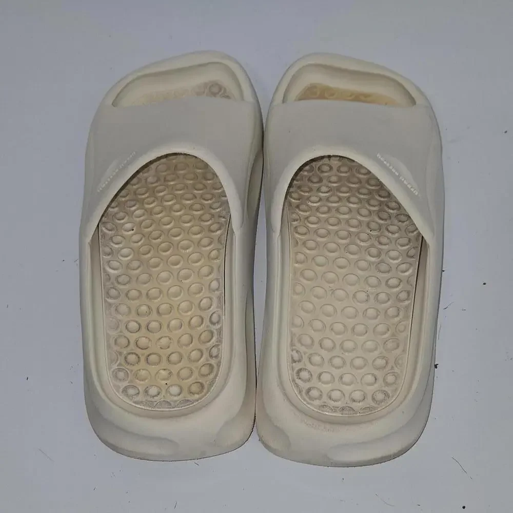 032 Heron Preston Eco Molded slider White Sandals Size 40‎ Italy Size 10 in Usa
