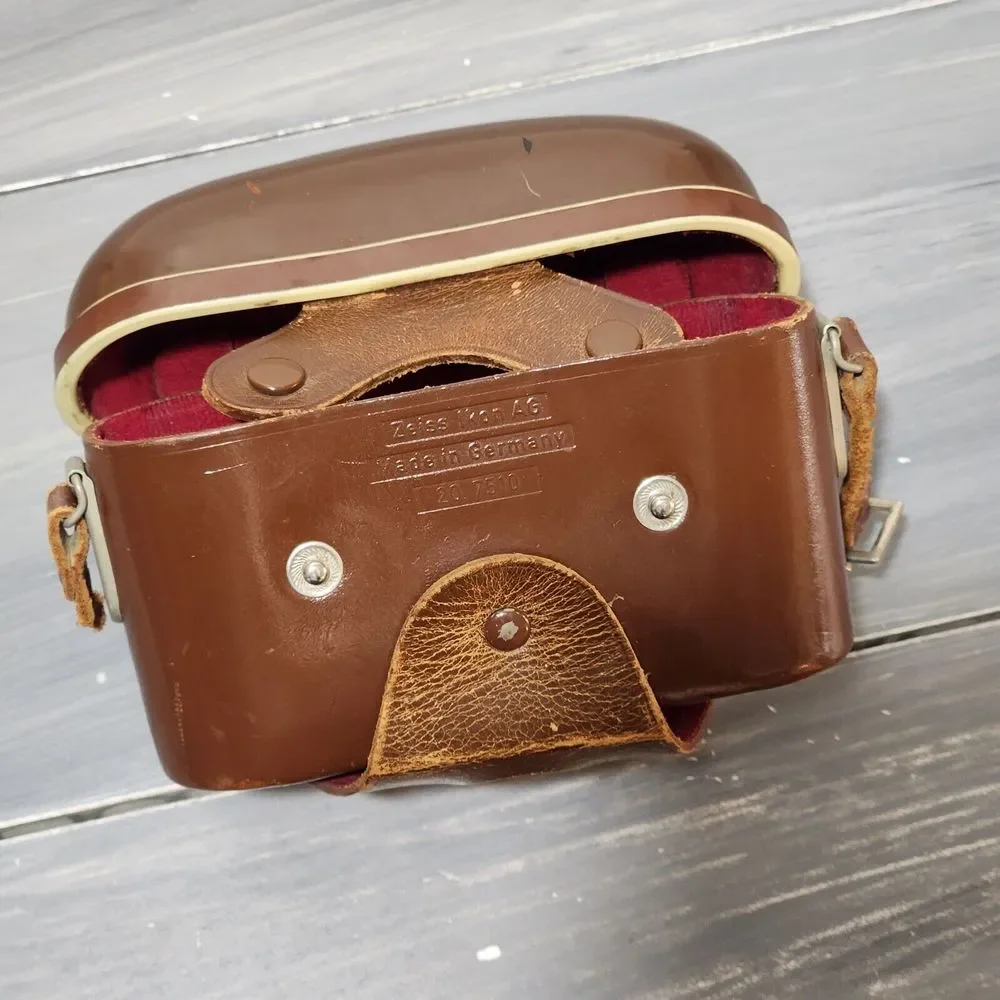 Vintage Leather Camera Case for Zeiss Ikon AG Camera 20 7510 Made‎ in Germany