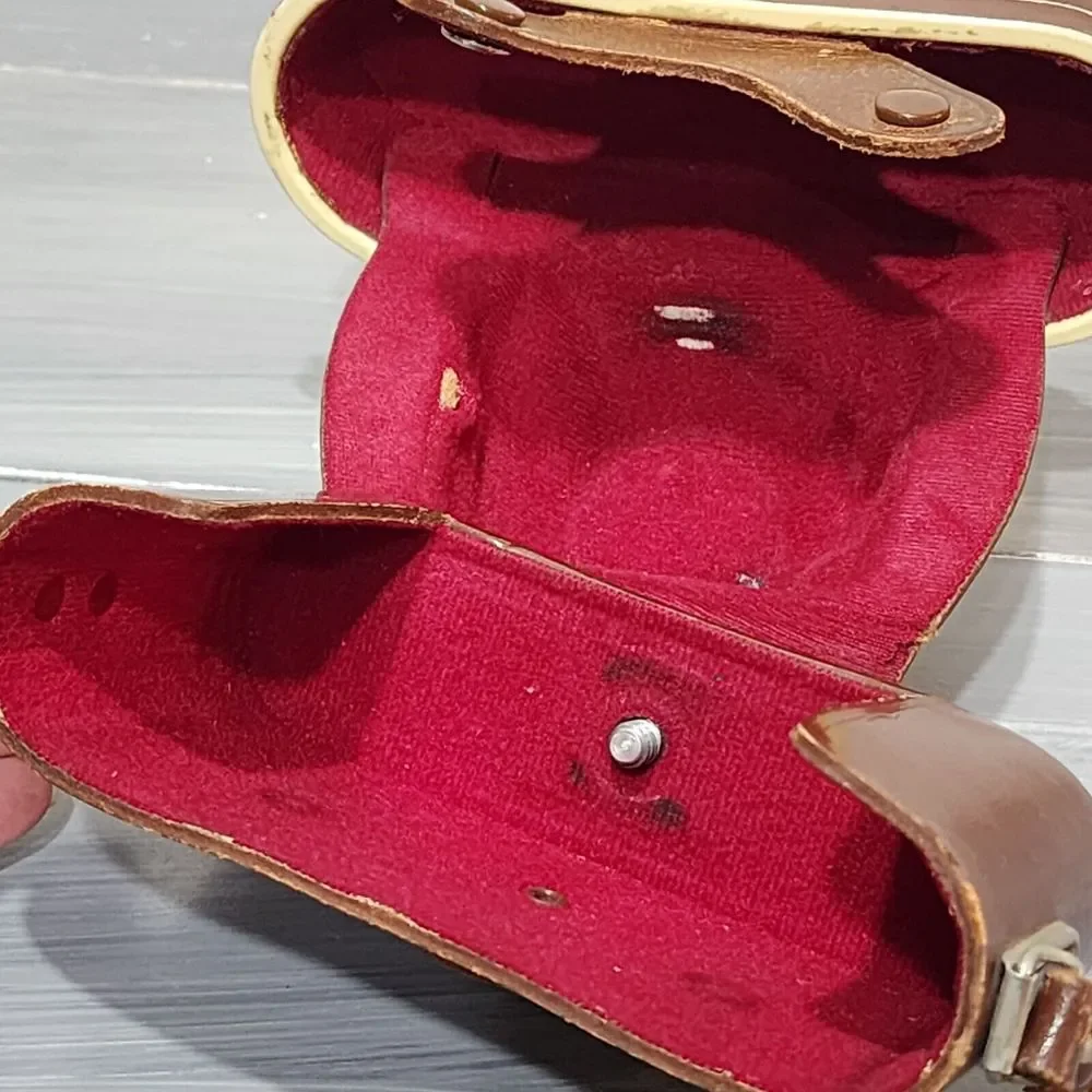 Vintage Leather Camera Case for Zeiss Ikon AG Camera 20 7510 Made‎ in Germany