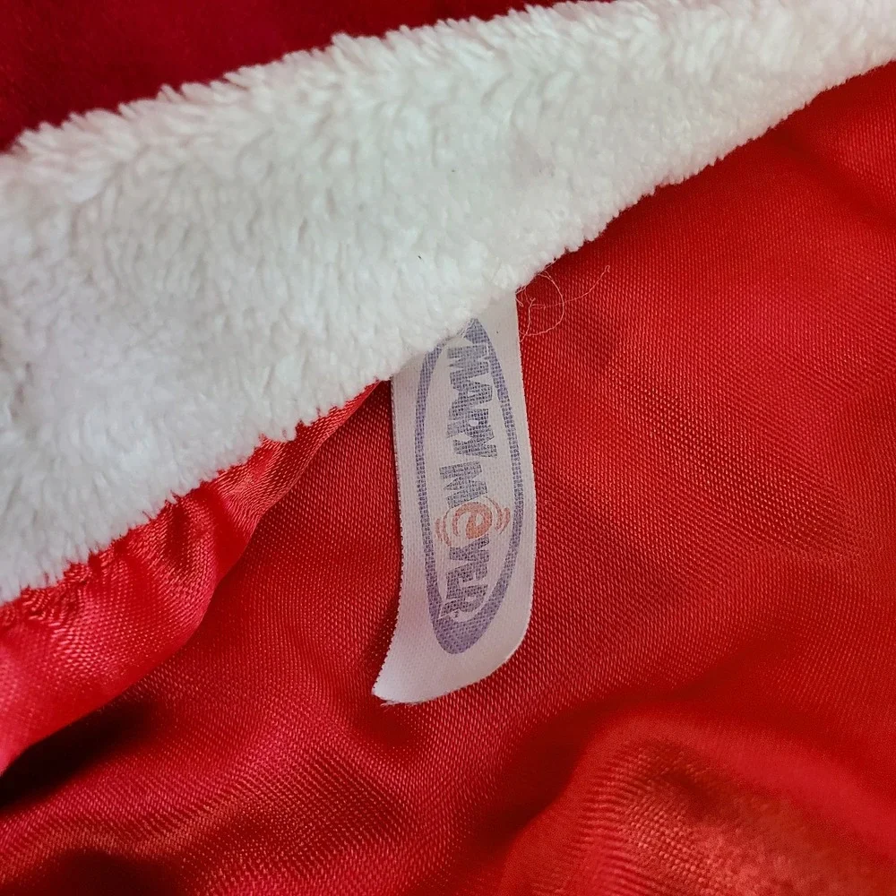 Mary Meyer Santa Lovey Security Blanket Christmas‎ Snowflakes Baby Toy