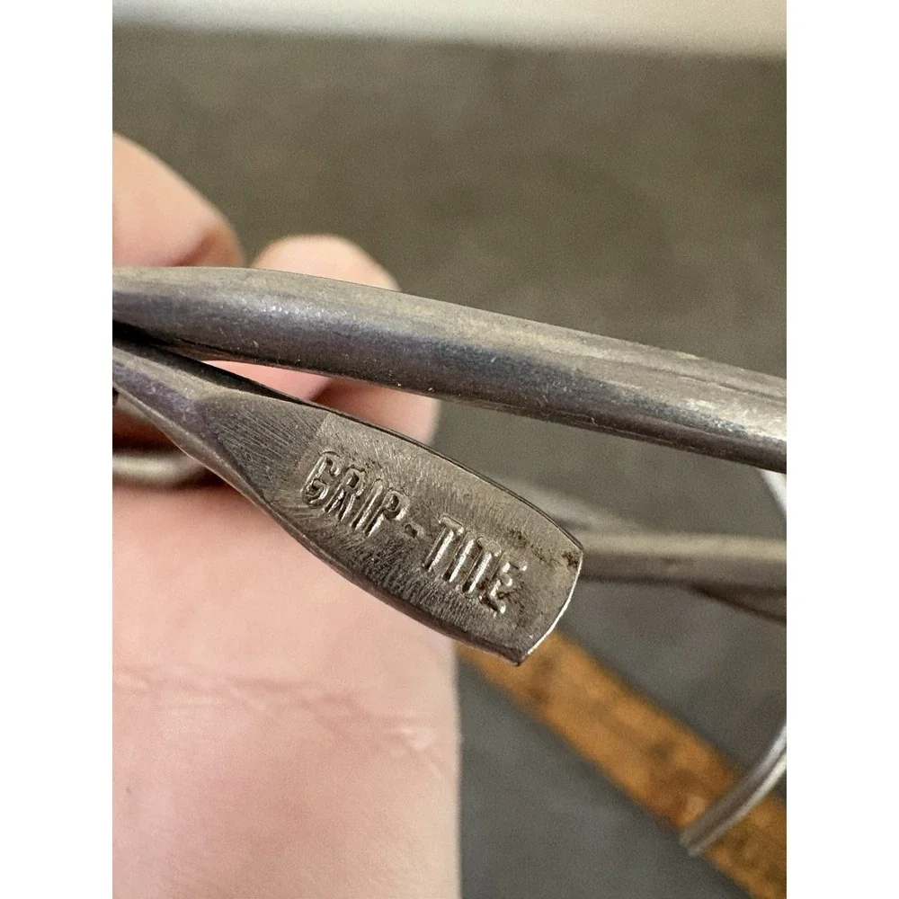 RARE! Antique GRIP-TITE Canning Jar Lifter Patented Hard To Find Stainless Steel