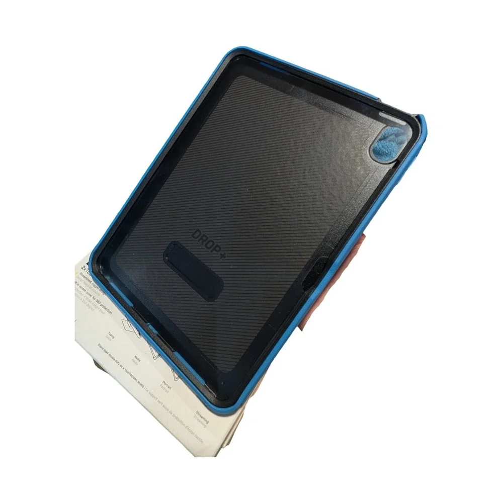 BbU OtterBox iPad 10th Generation Defender Series Case - Aqua Blue Used W/ Issue