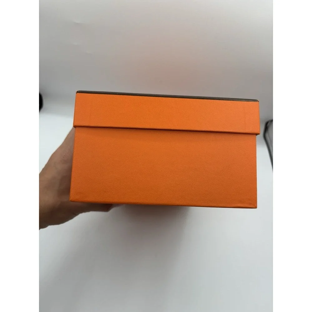 Authentic Hermes Empty Orange Shoe Box‎ W/ Dustbags 11