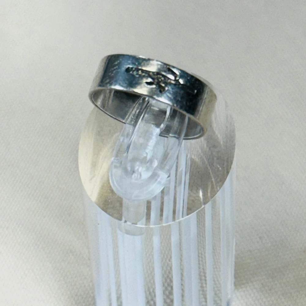 Sterling Silver Roadrunner Etched Band Ring Size 6.5 Southwest