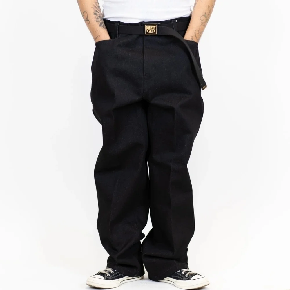 F B County Men,s Black Pants  Size 36x32