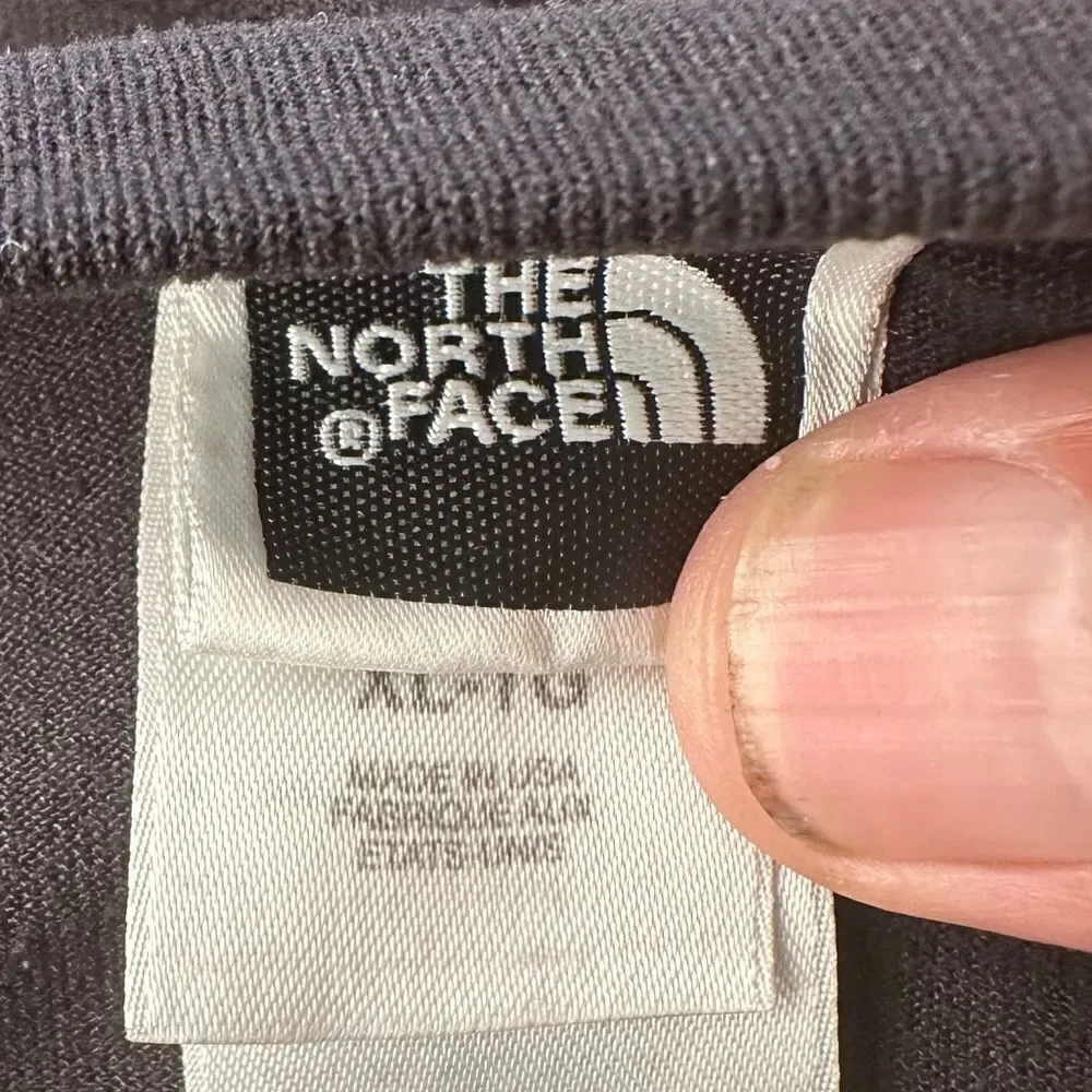 The North Face black size