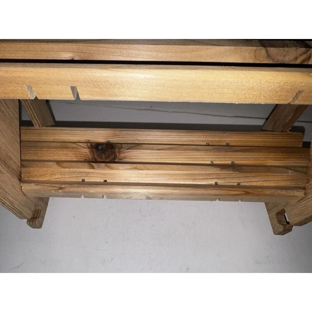 Dr. Squatch Wooden Soap Shower Caddy Rare Discontinued Get Dirty Stay Clean Wood