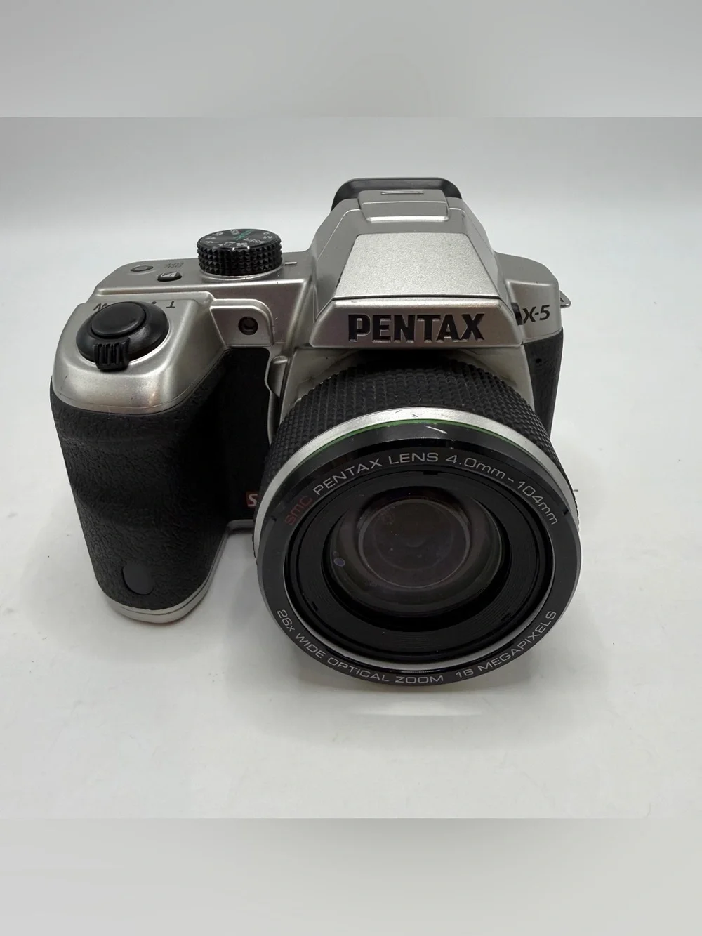Pentax X-5 16MP Digital Camera 26x Optical Zoom 3.0” Tilt LCD Tested