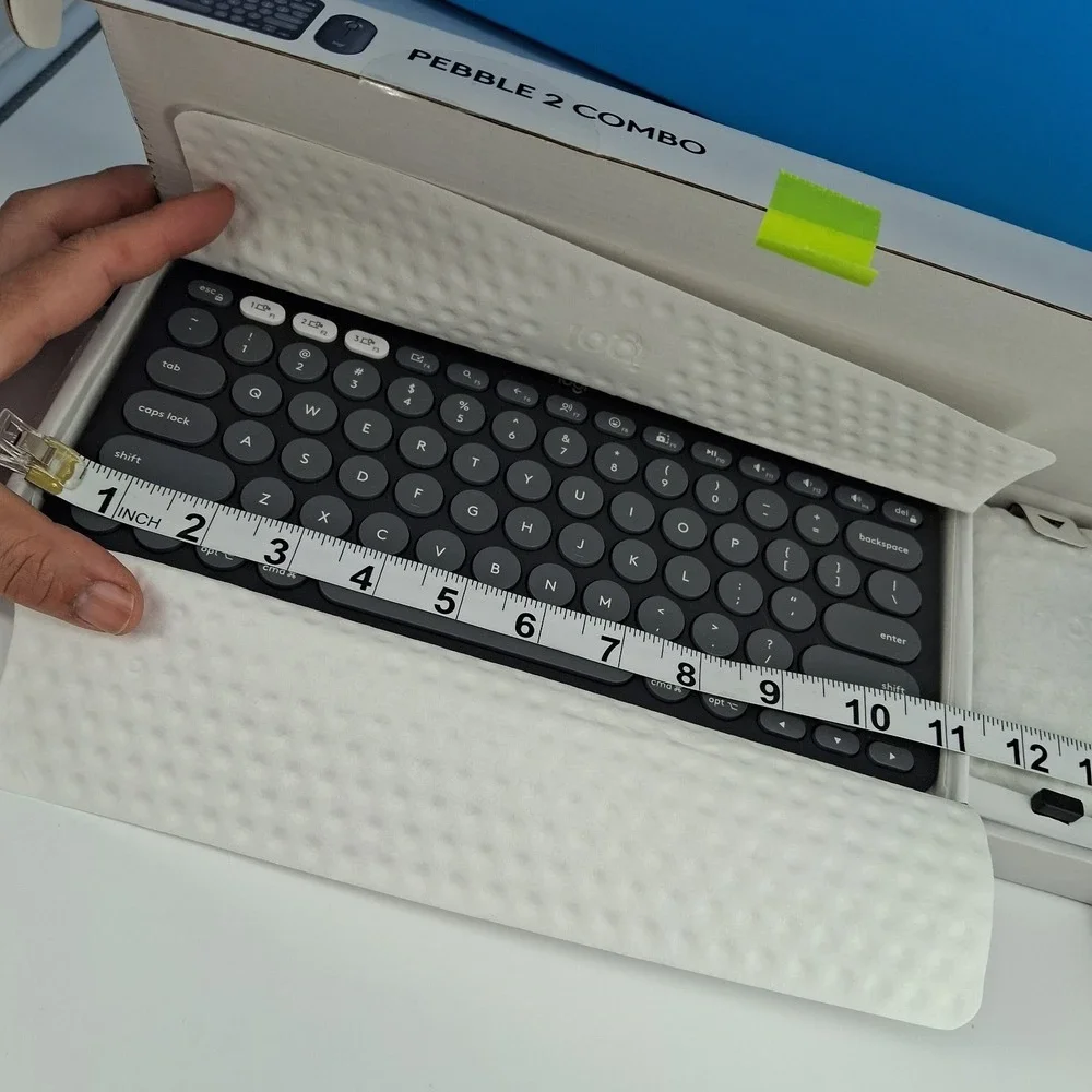 Logitech Pebble 2 Combo Compact Wireless Keyboard & Mouse 920-012061 Open Box