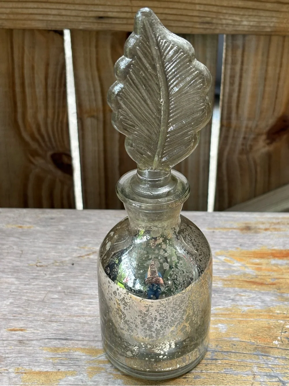 Pottery Barn mercury glass