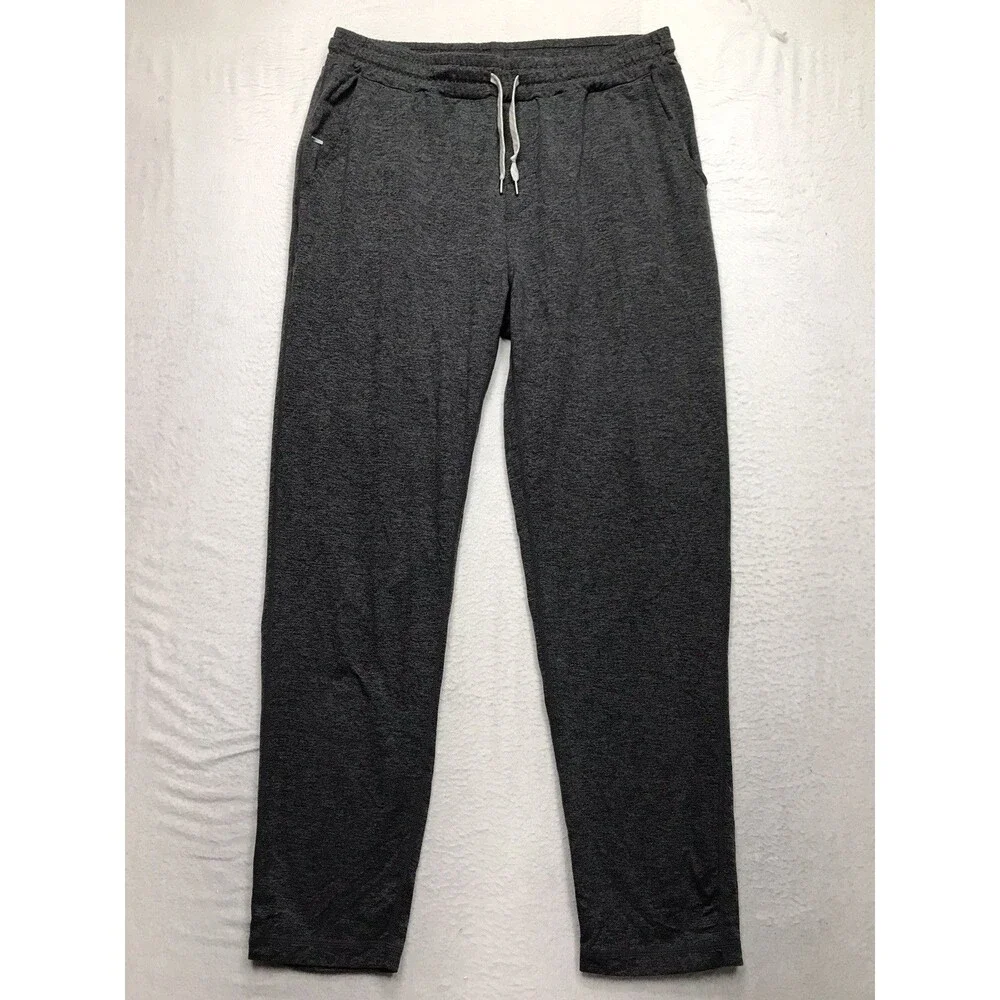 VUORI Ponto Performance Pant Men 2XL XXL (36x30) Gray Stretch Jogger