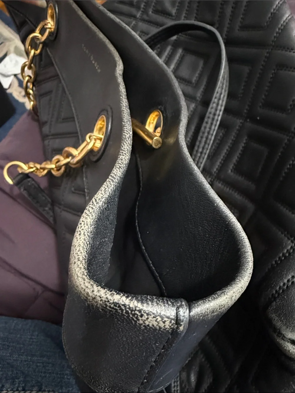 Tory Burch elegant quilted