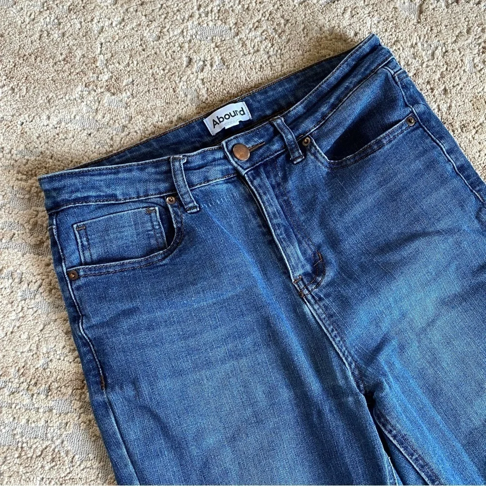 Abound Skinny Jeans Medium Wash Mid Rise: 29