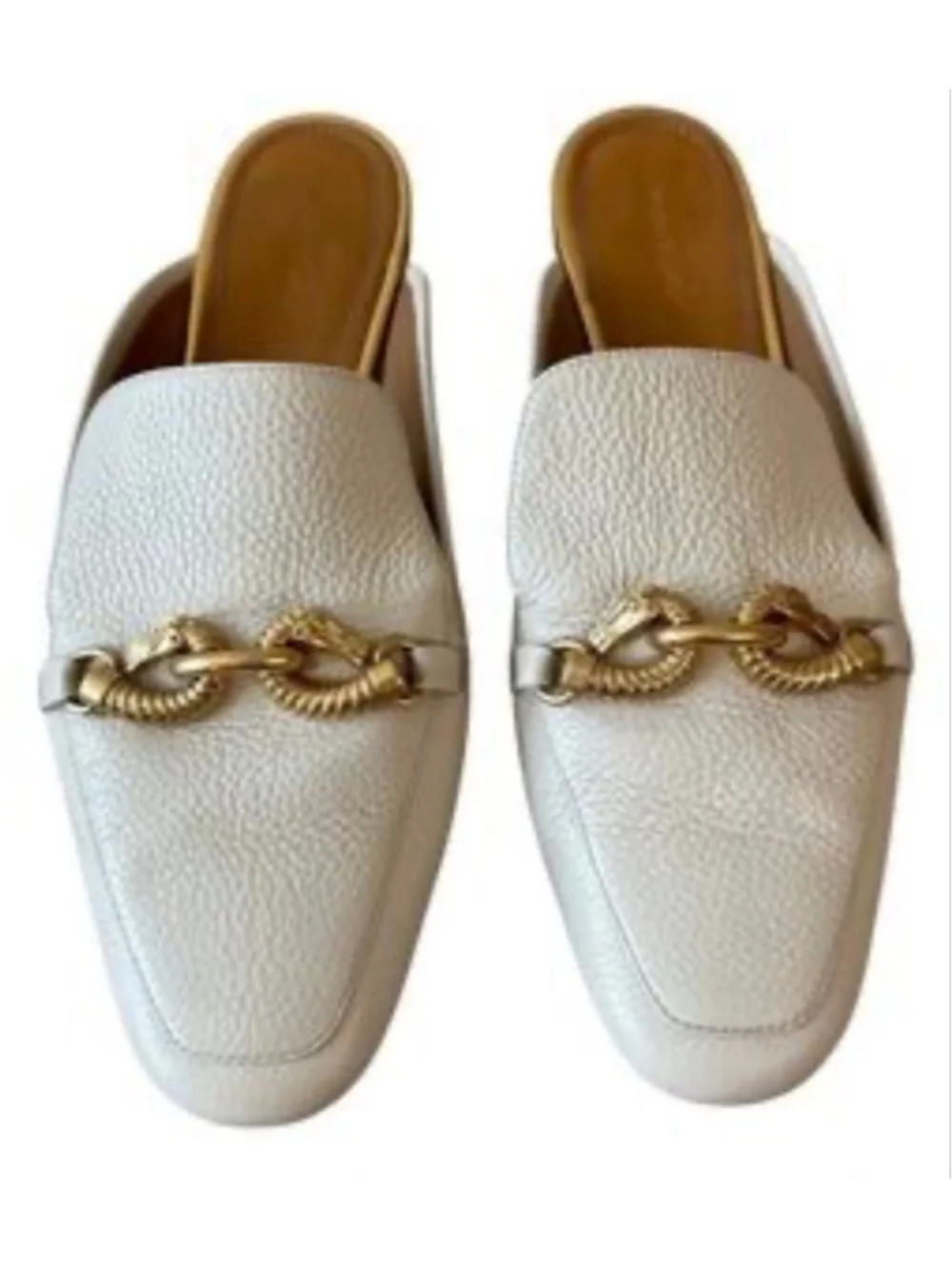 Tory Burch Mules & Clogs Size 9 Beige Gold