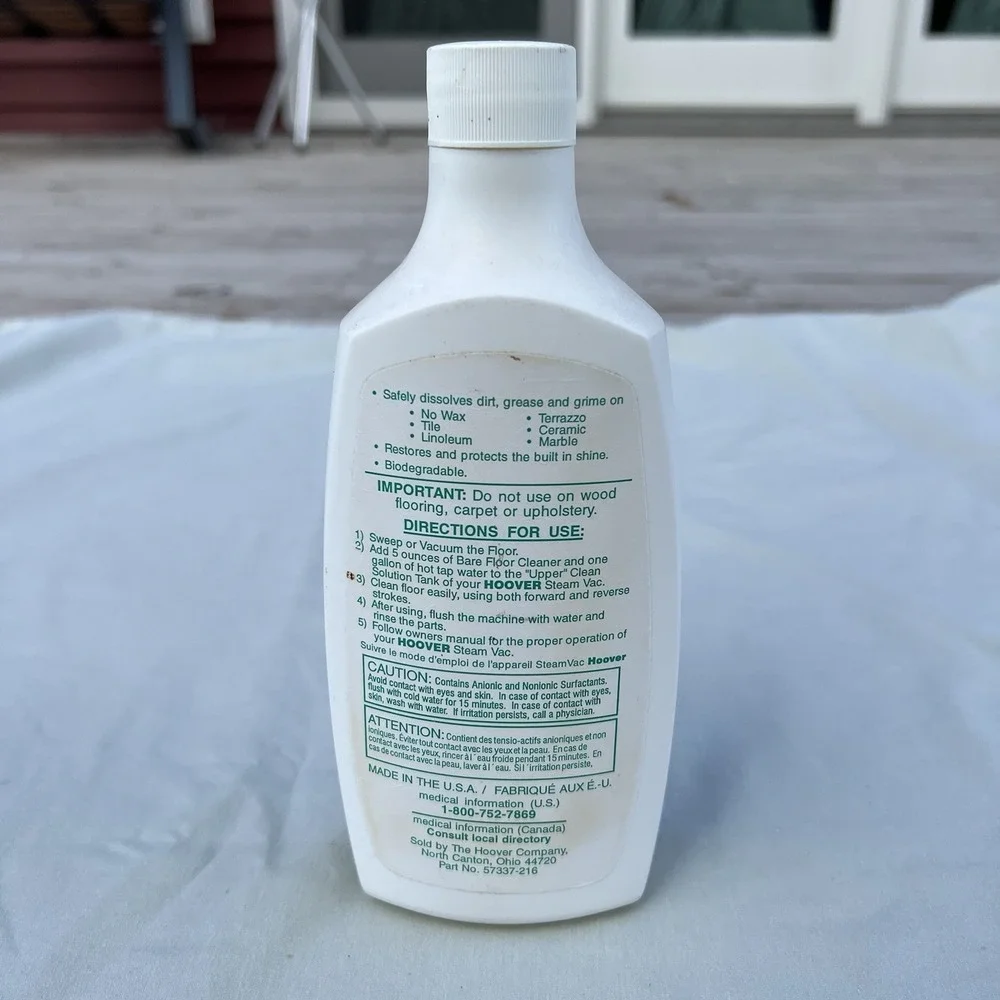 Hoover Steam Vac & FloorMax Bare Floor Cleaner 16 Oz Sealed