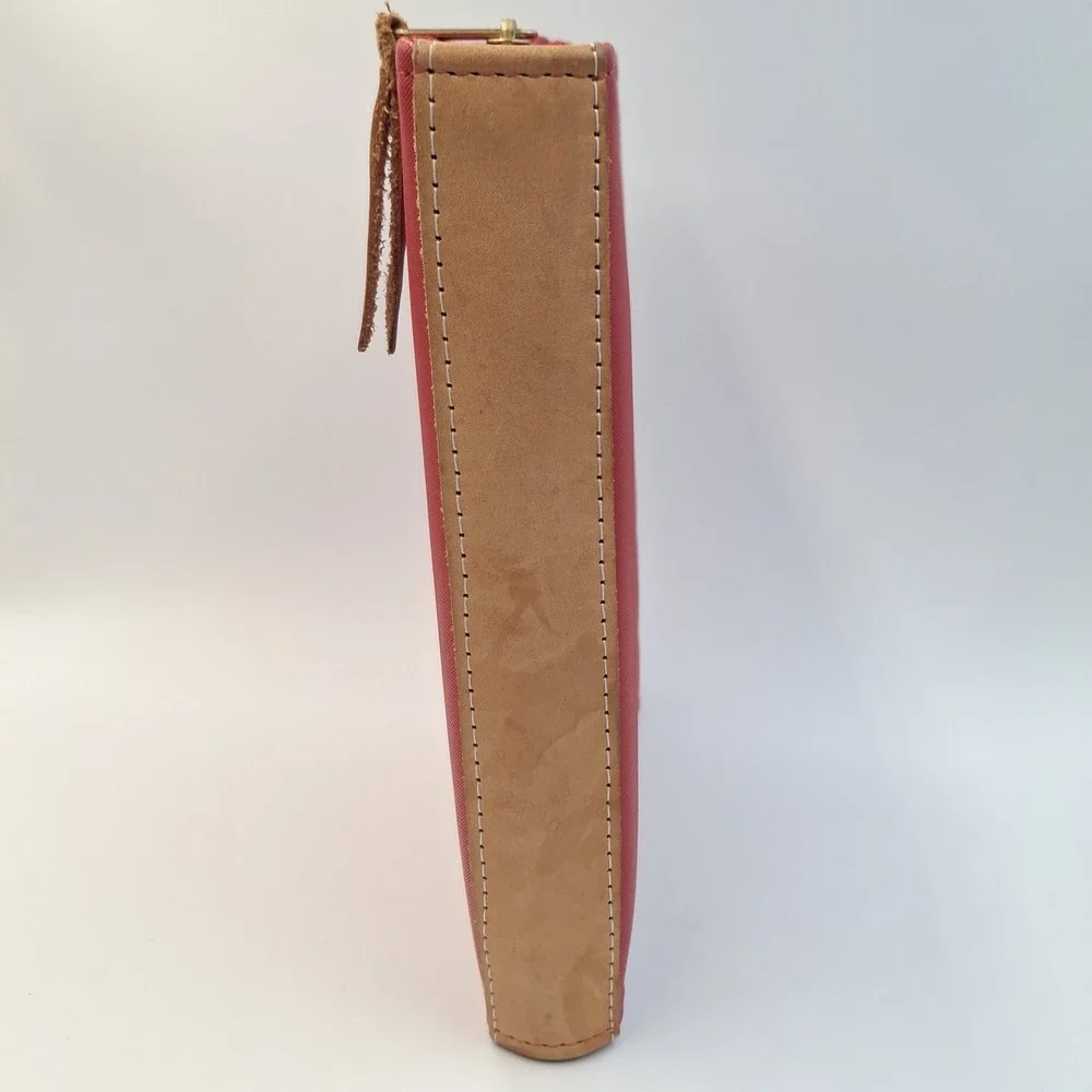 Jon‎ Hart Design Red Coated Canvas 9