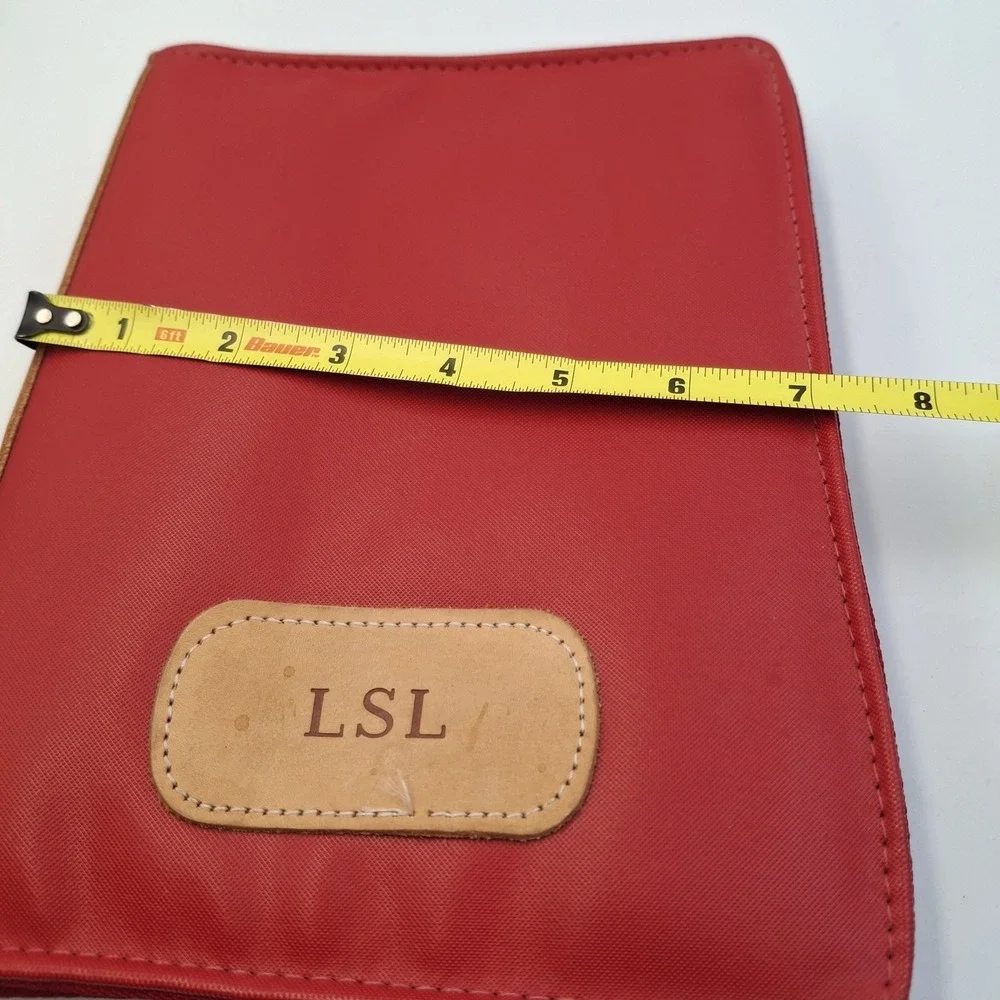 Jon‎ Hart Design Red Coated Canvas 9