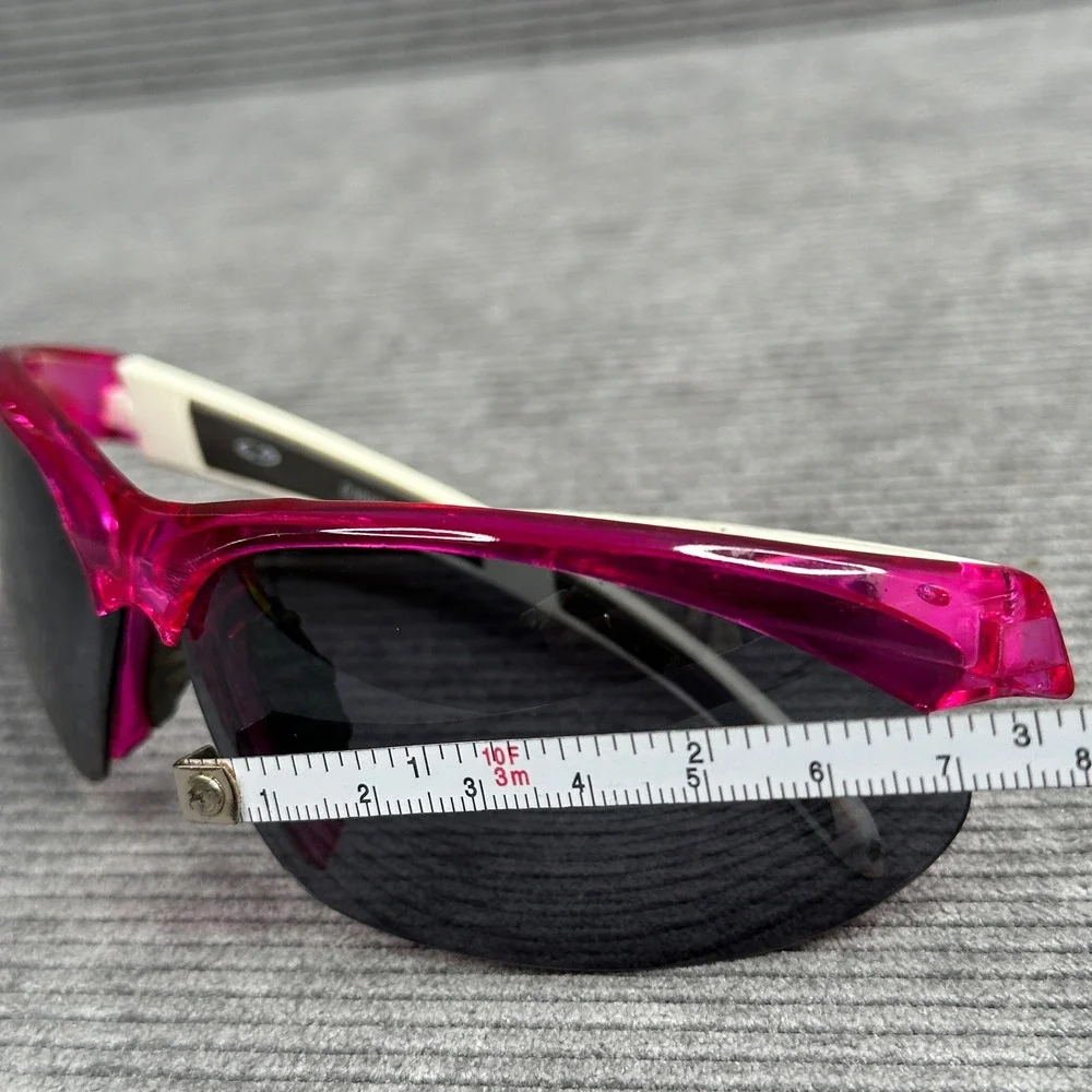 C9 by Champion Sport Y2K Sunglasses Pink White Wraparound C90000743 Mens Womens