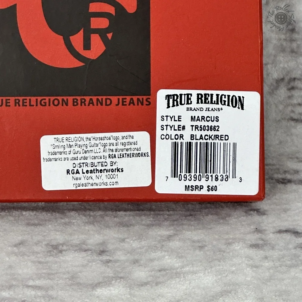 True Religion bifold red same