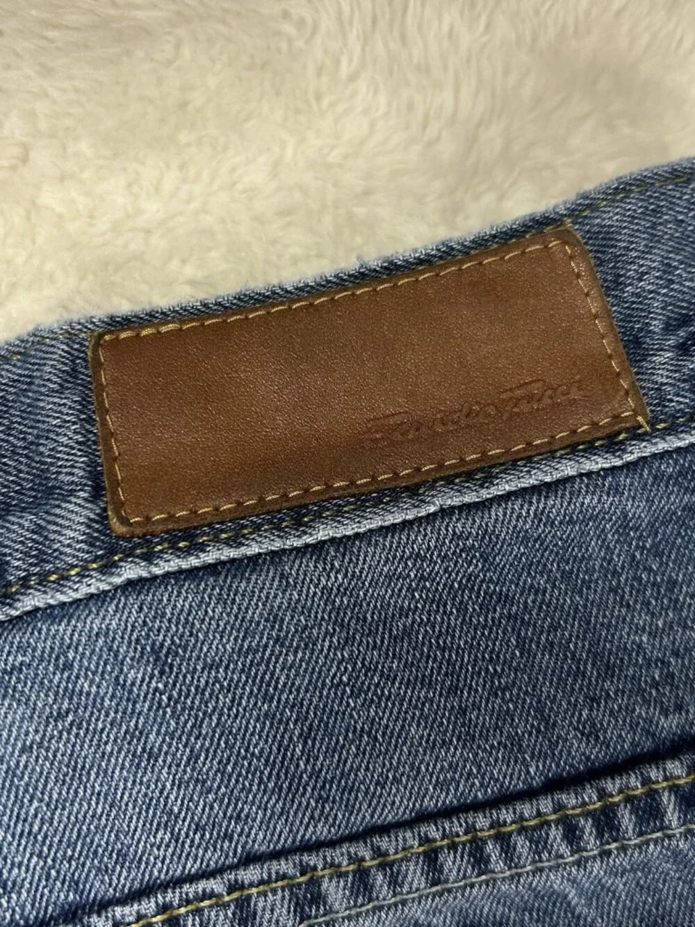 Emidio Tucci Jeans Men’s 36x32 Cotton Blend 5-Pocket Blue Denim