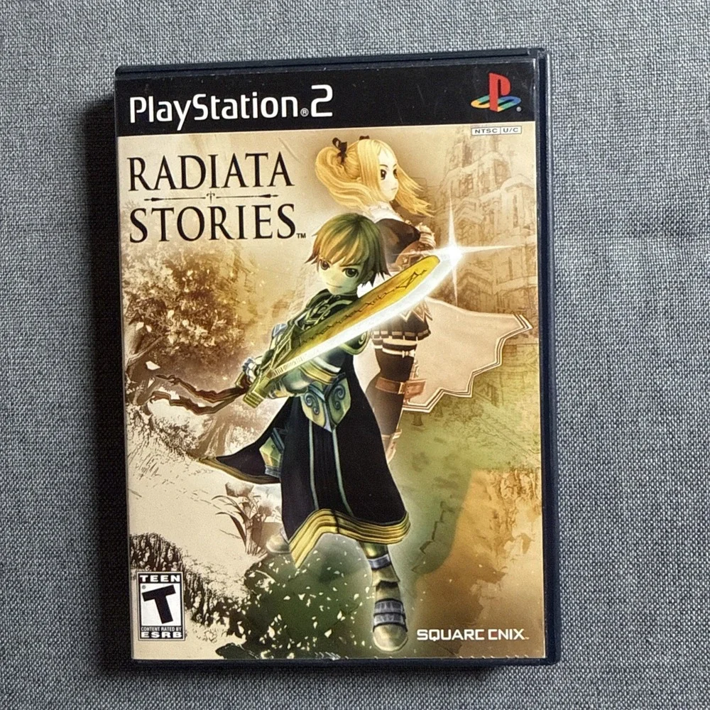 Square Enix Radiata Stories Sony PlayStation 2 2005‎ Role Playing T Rated
