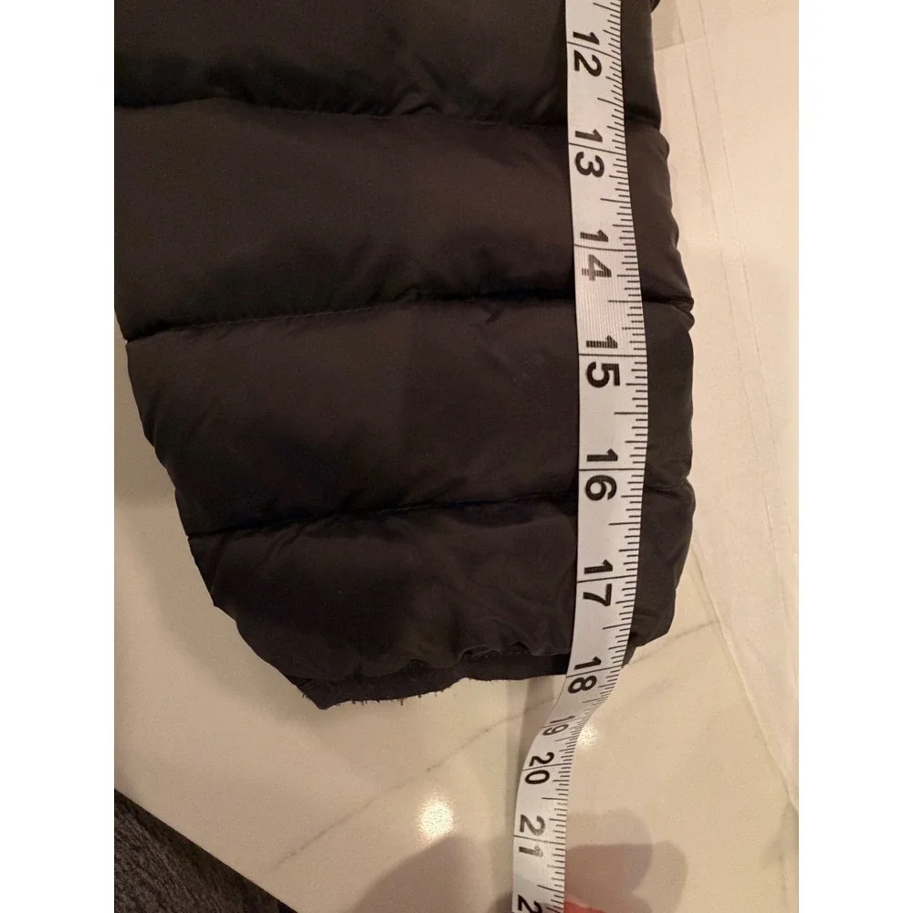 The North Face Summit Series Mens Black Goose Down Puffer Hooded Jacket Large