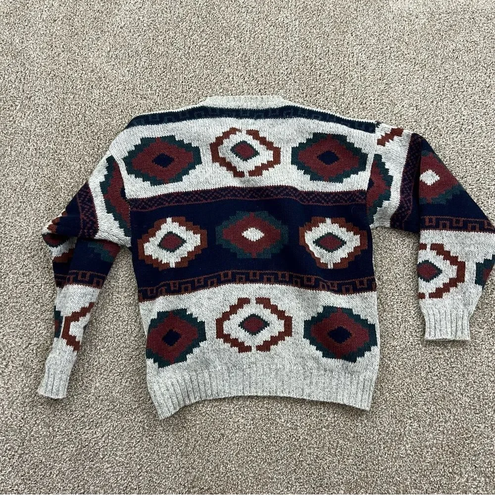Vintage Woolrich Southwestern Aztec Sweater men's XL