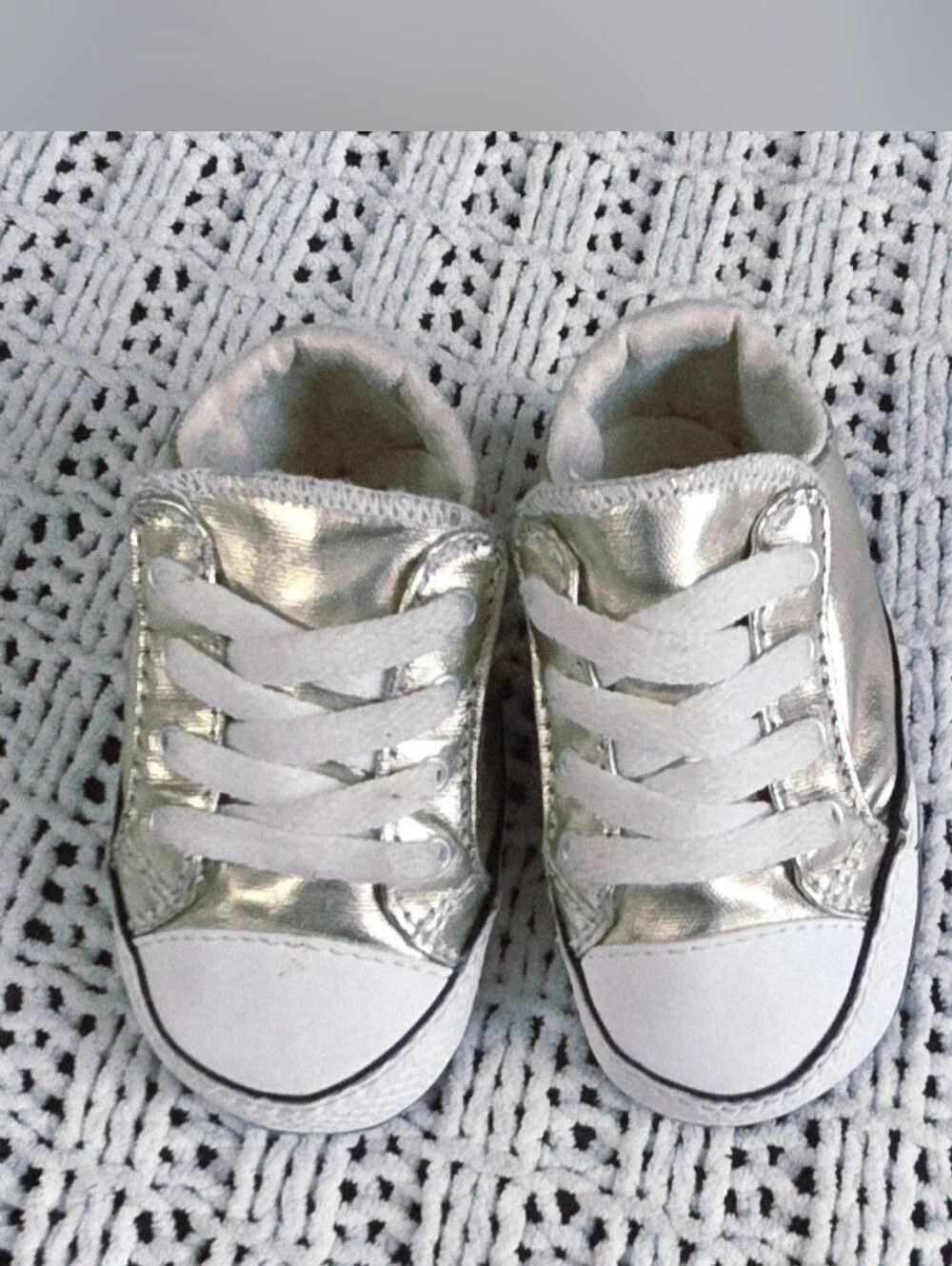 Converse infant gold