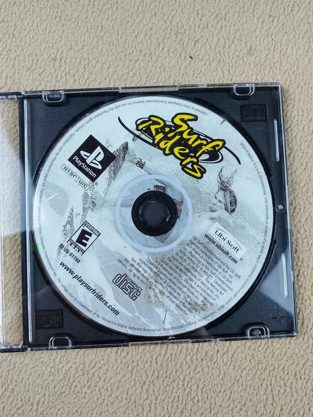 Surf Riders (Sony PlayStation 1 PS1 2000) Game Only Video Game