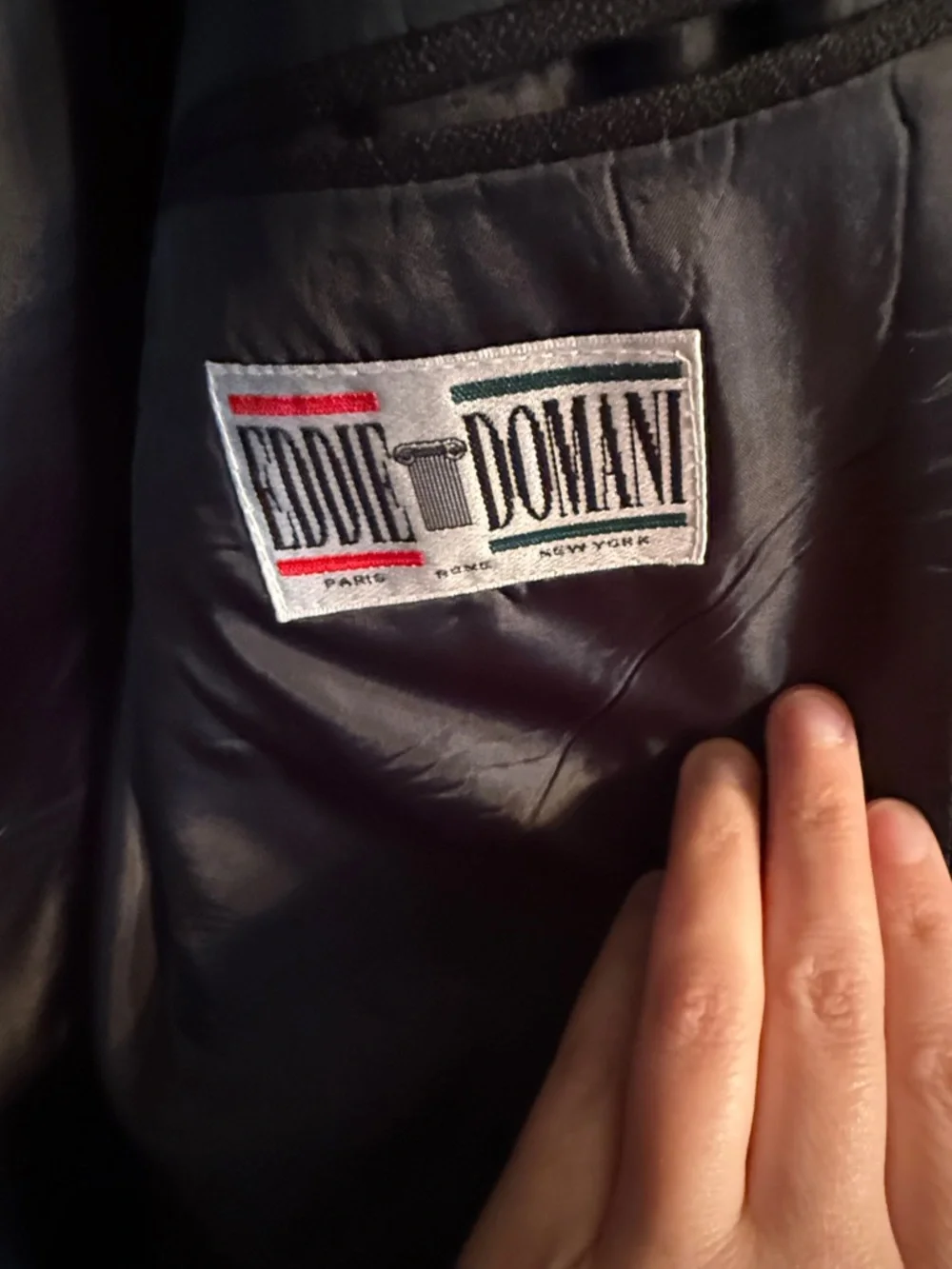 Eddie Domani retro includes wear