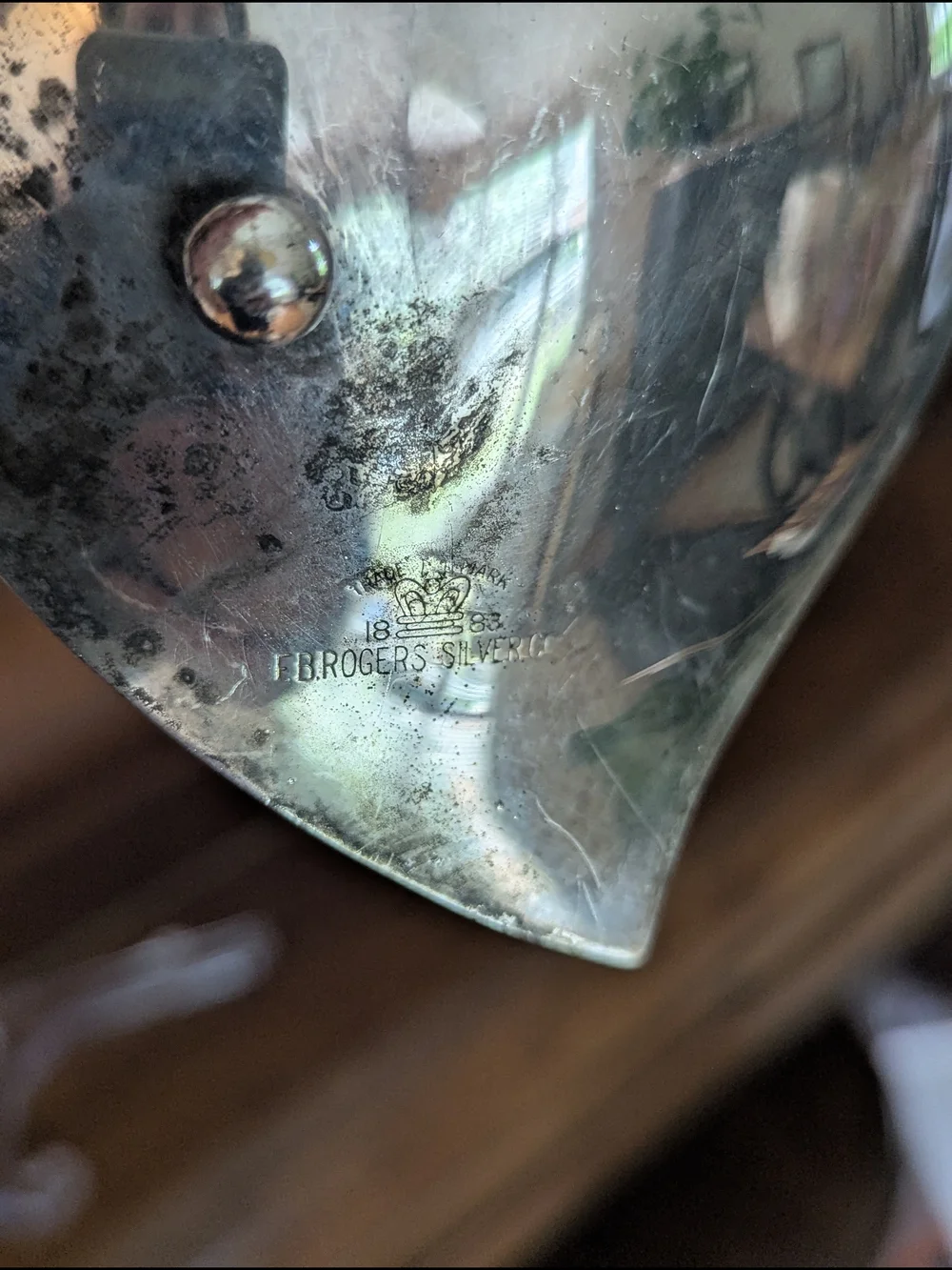 F.B. Rogers Silver Co. Double Leaf Serving Dish Footed Candy Nut Bowl