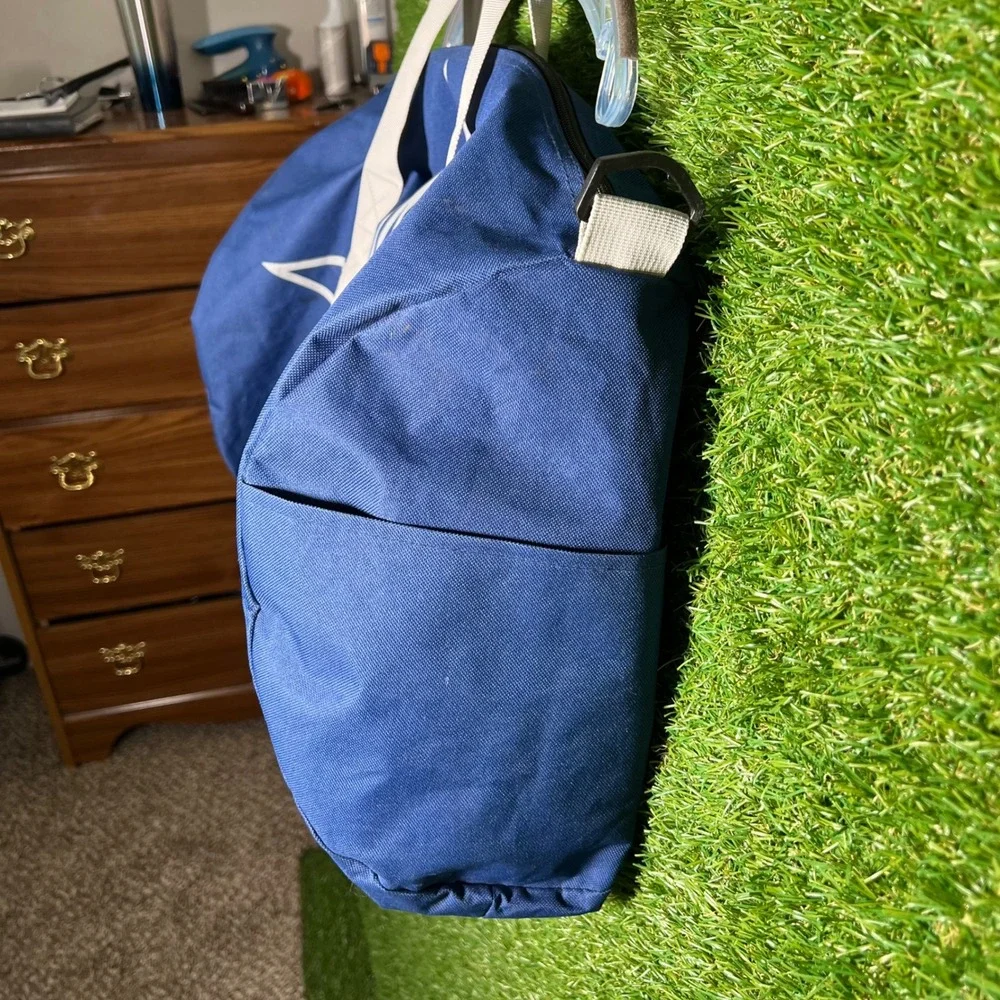Dallas Cowboys Duffle Bag Blue Canvas Star Logo Travel Gym Weekender