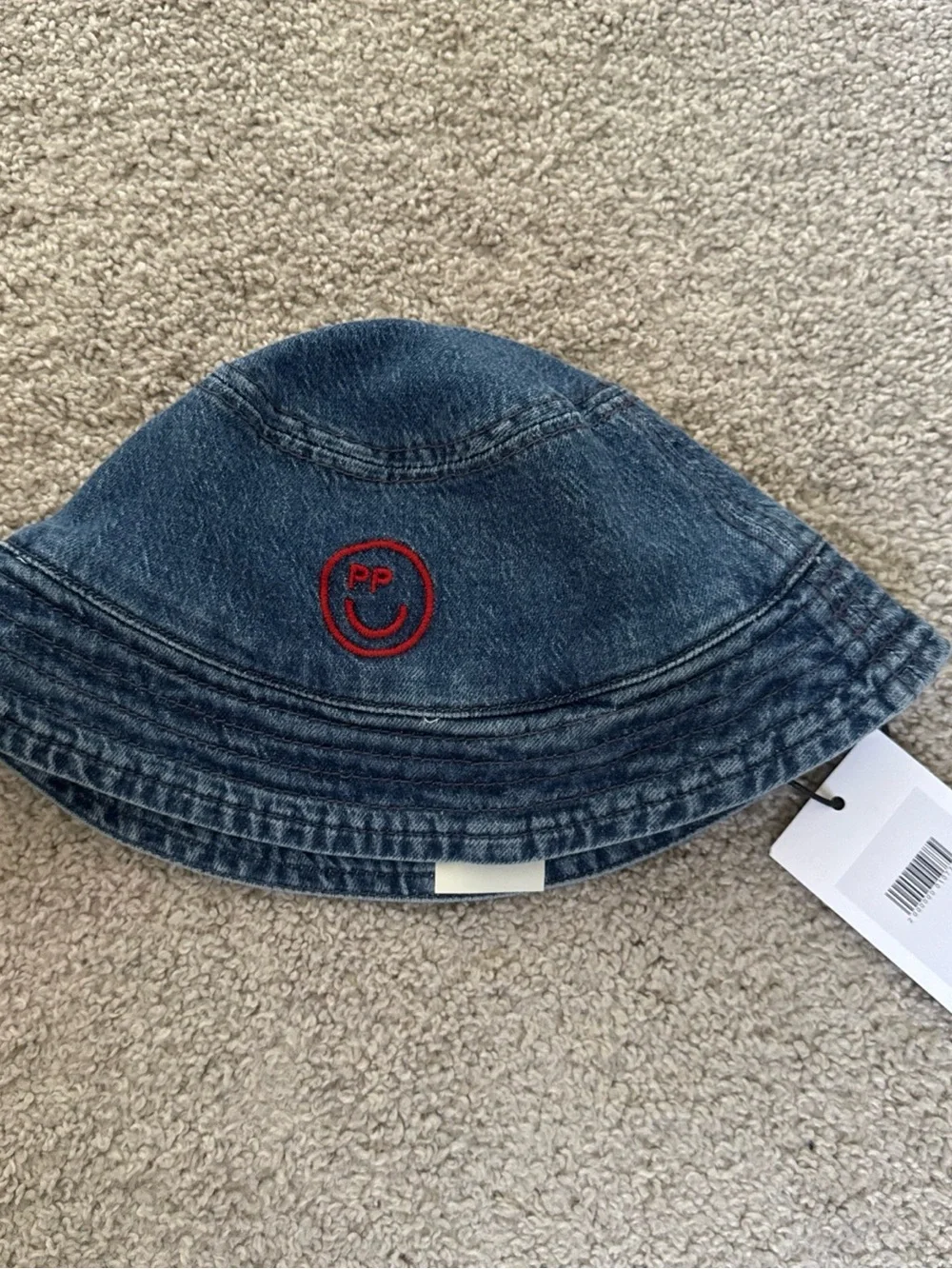 PNTS blue denim