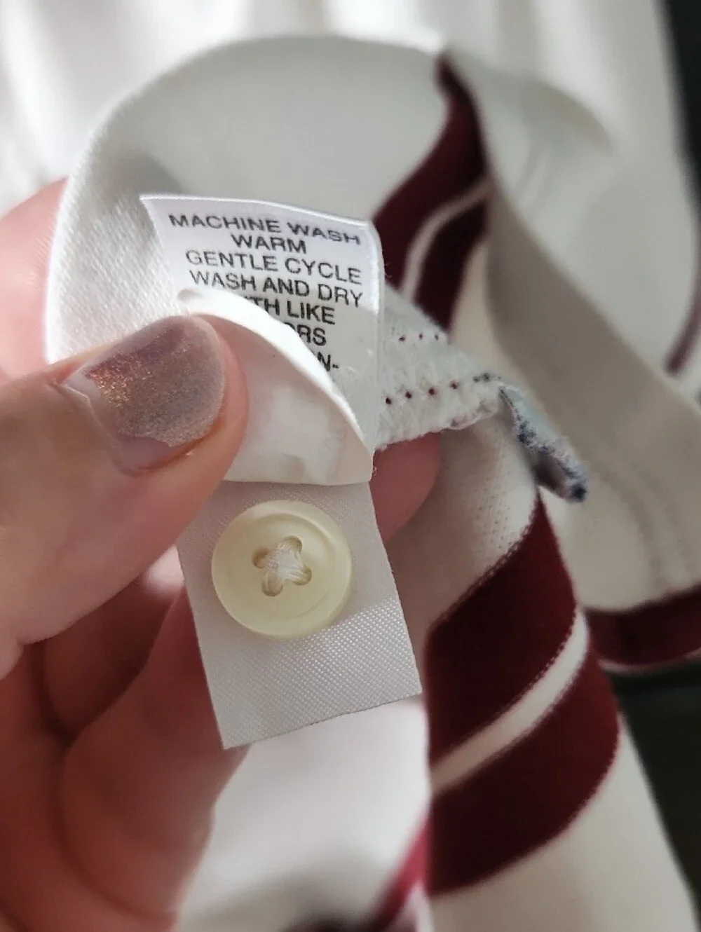 Banana Republic placket style