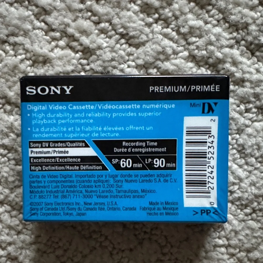Sony branded dvc