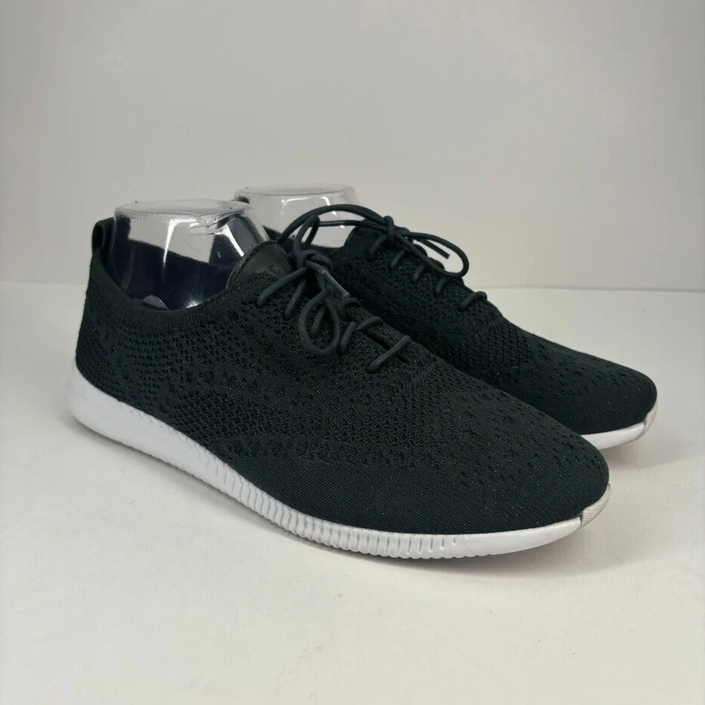 Cole Haan 2.ZERØGRAND Women's US 9B Scarab Knit Stitchlite Wingtip Oxford W28588
