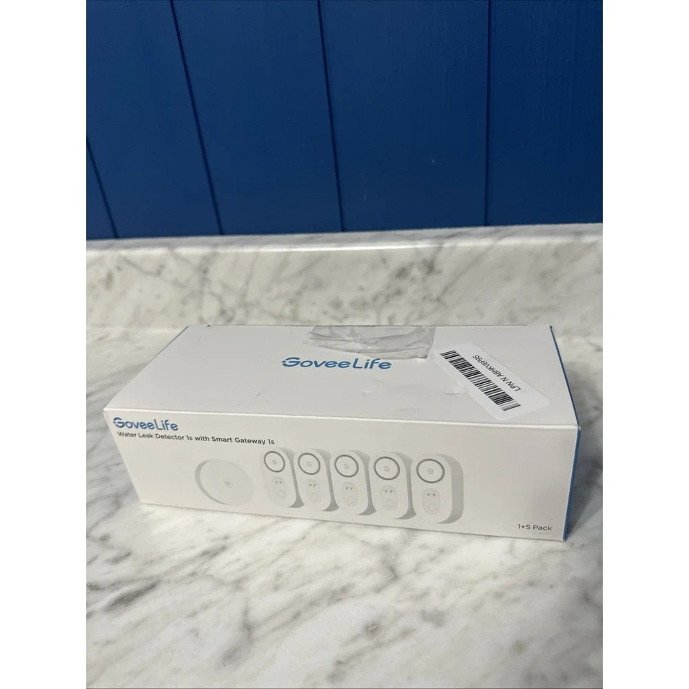 GoveeLife Upgraded Smart Water Leak Detector 1s with 1804ft Ultra-Long Range ...