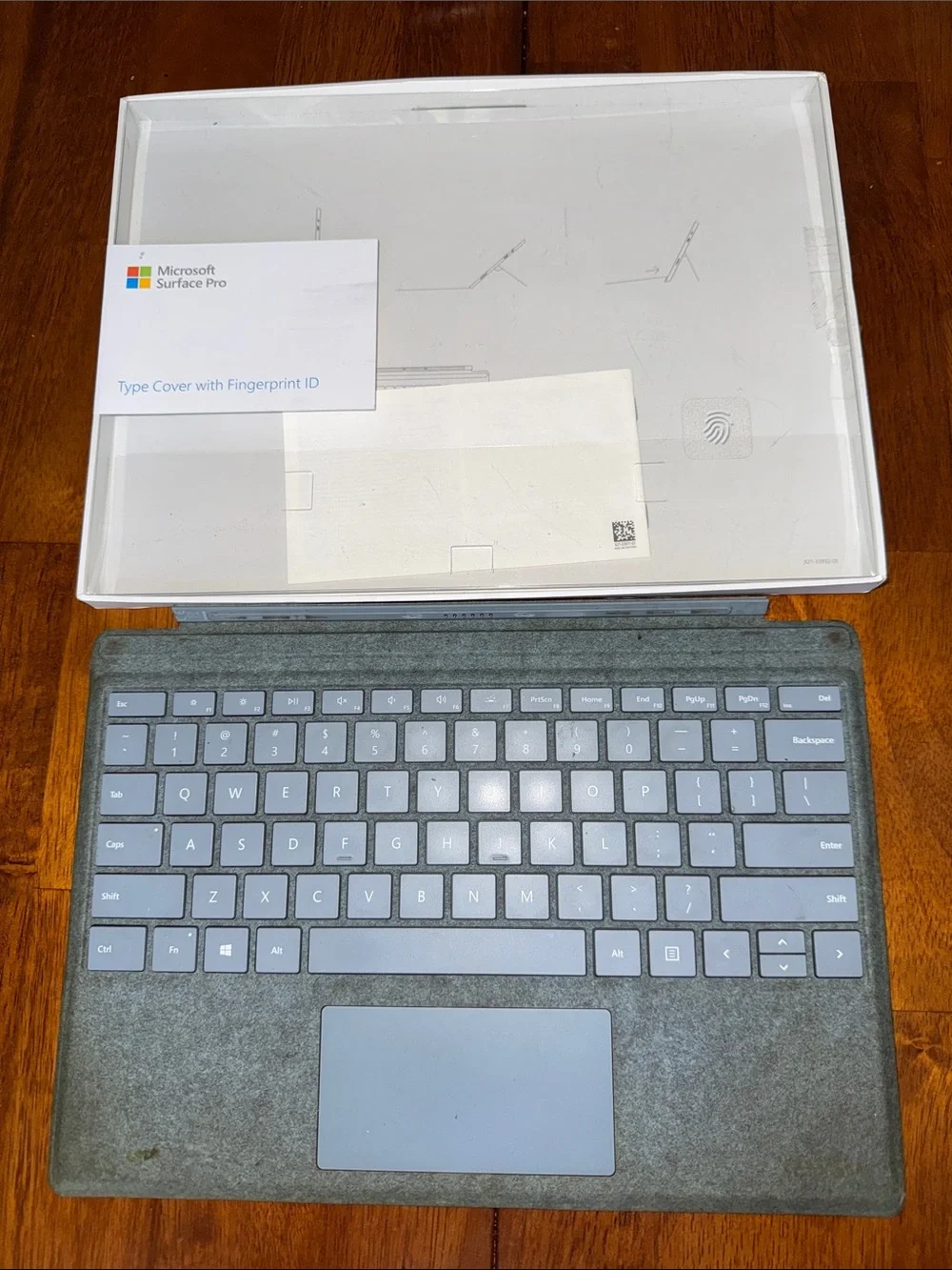Microsoft Surface Pro Type Cover in Blue-Gray