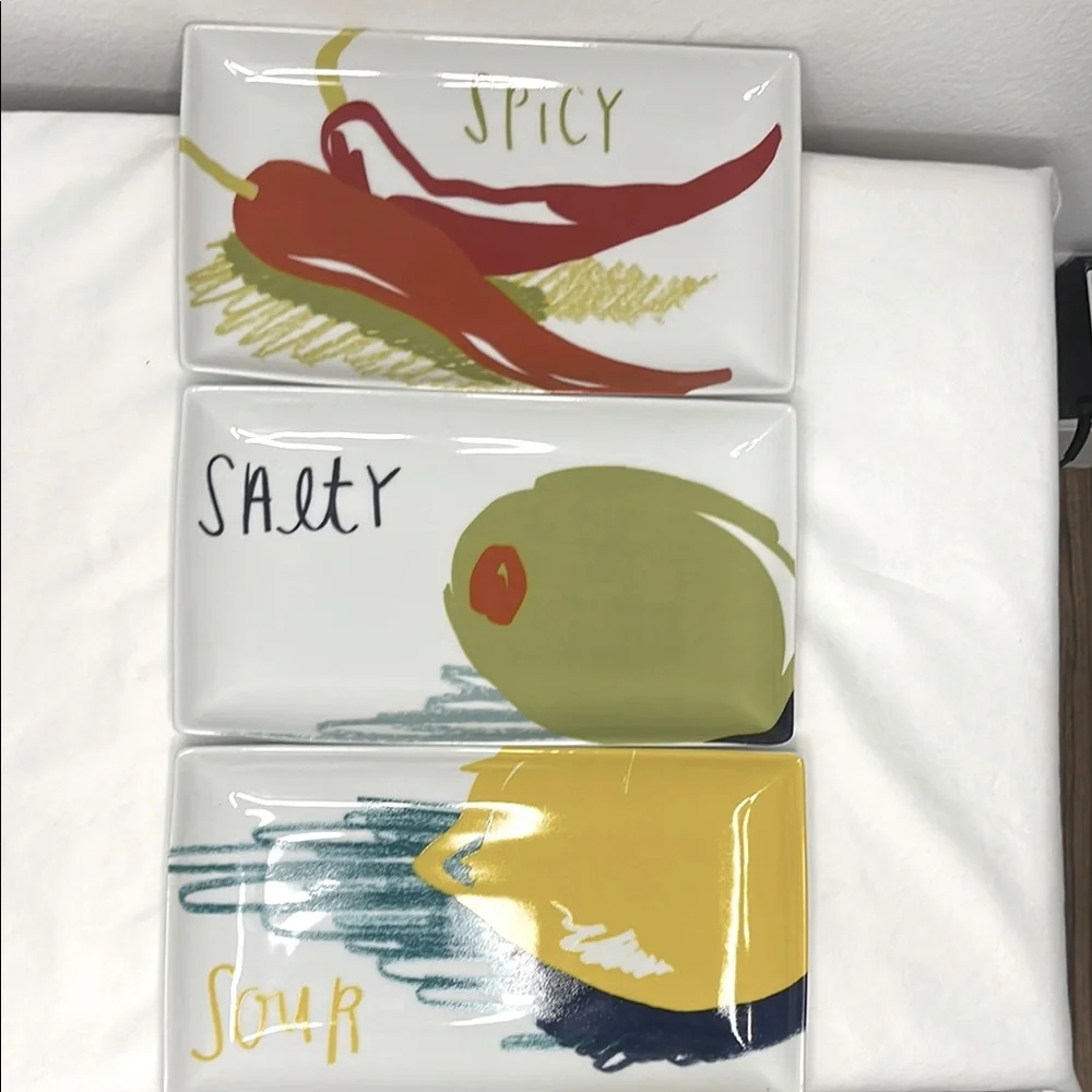 Crate&Barrel sour appetizers rectangular