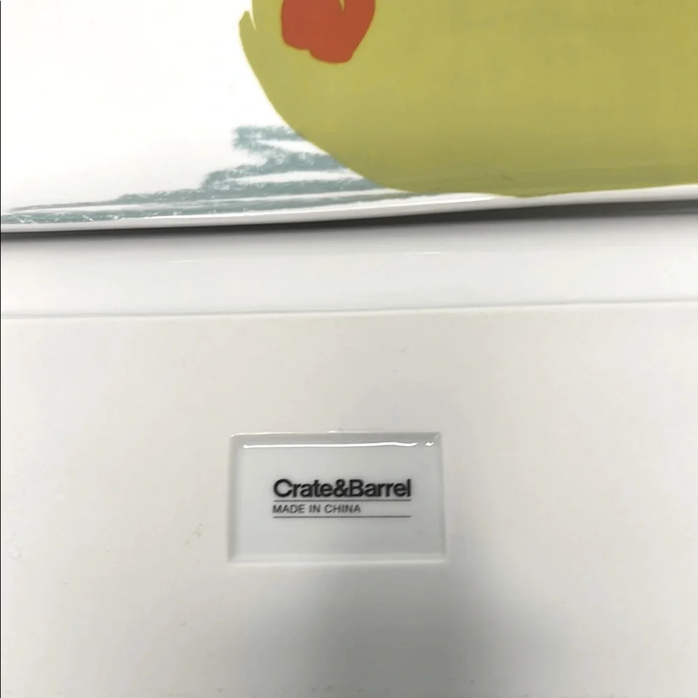 Crate&Barrel or salty features