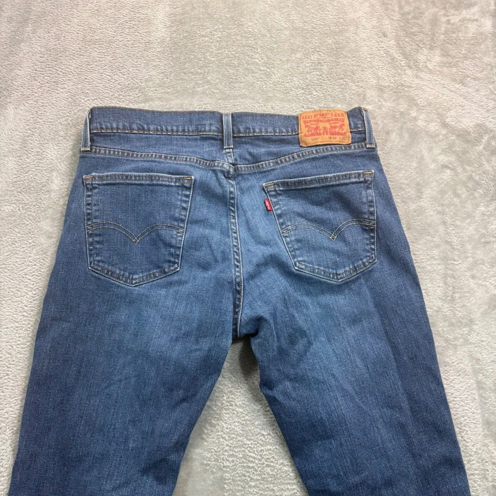 Levi's 559 Relaxed Straight Jeans Mens 34x32 Medium Wash Blue Denim Classic Fit