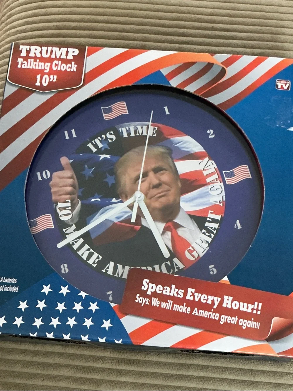 Talking Trump Clock 10