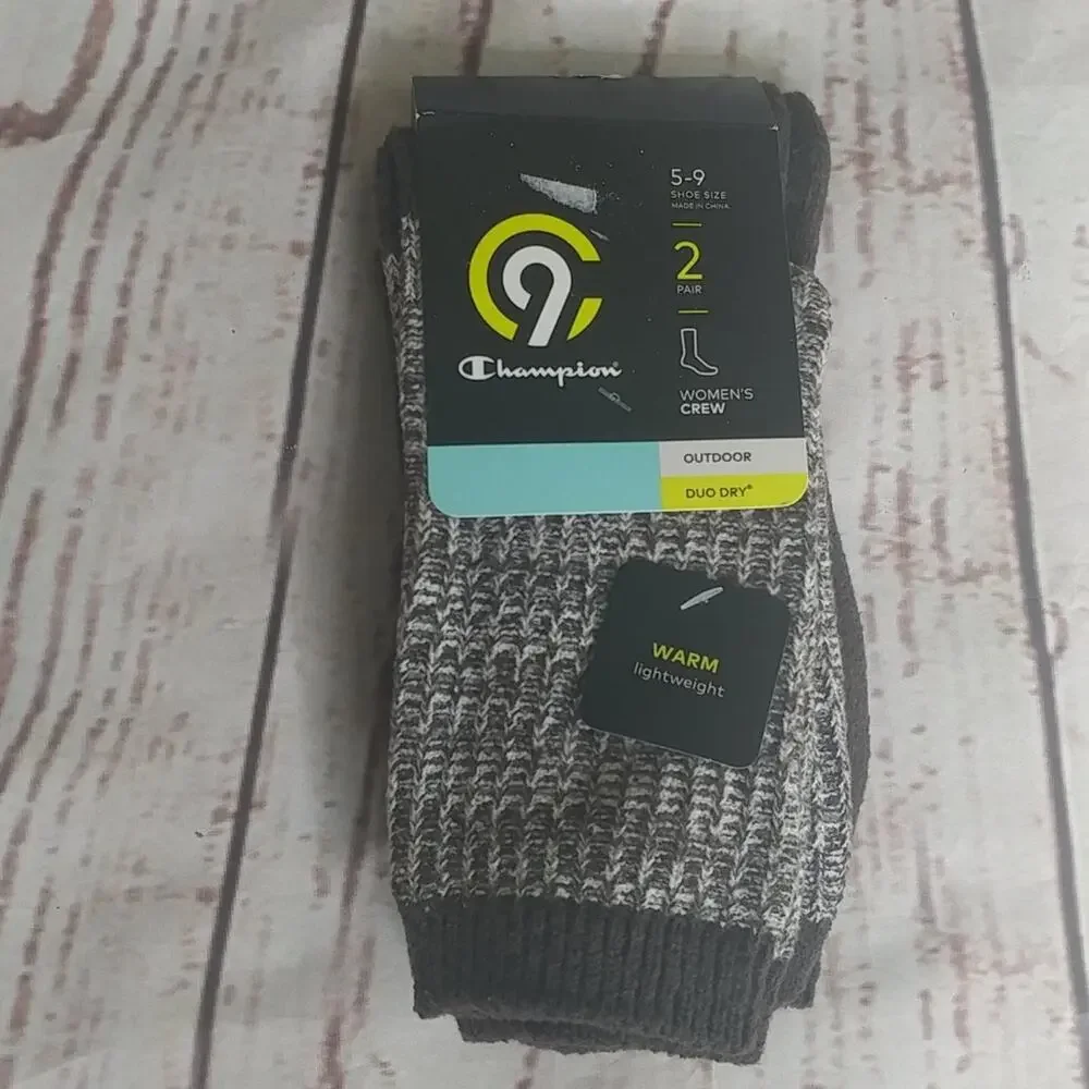 C9 by Champion Outdoor Crew Socks - 2 pair