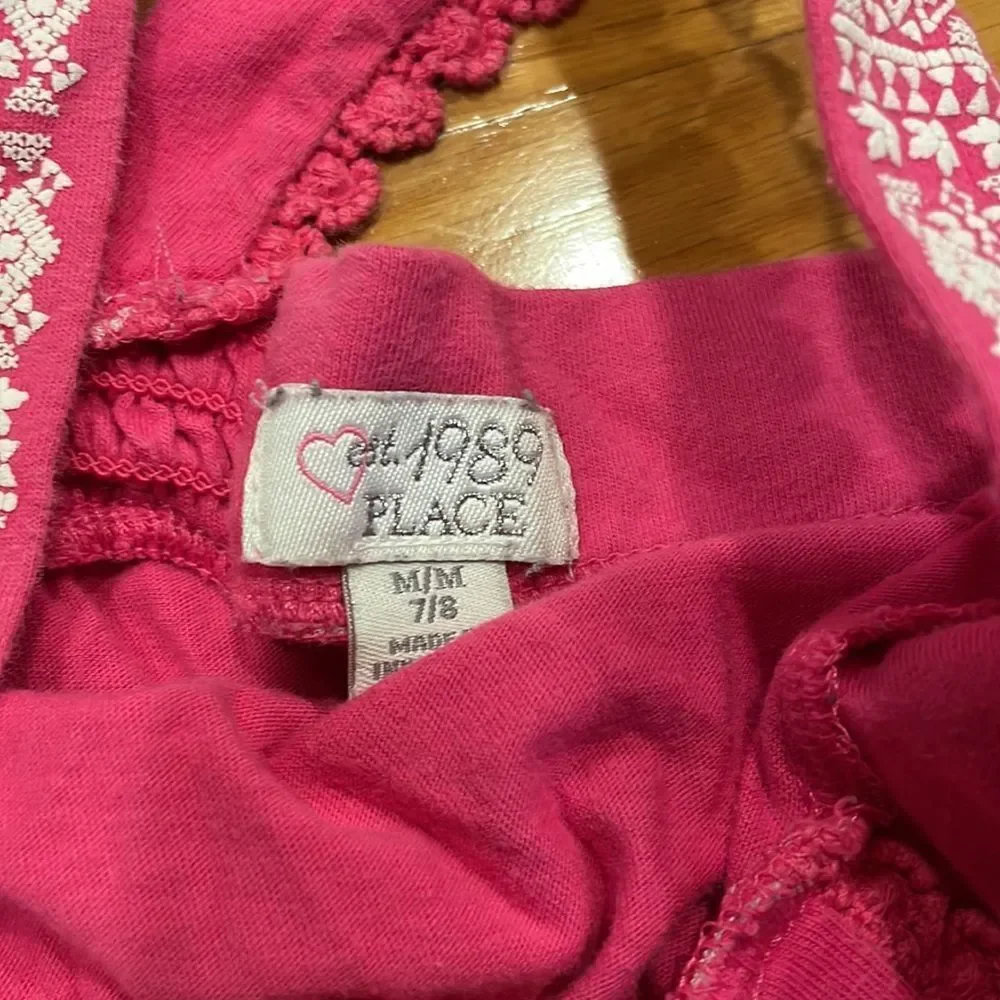 THE CHILDREN'S PLACE 𝅺the childrens place 7/8 girls top good condition