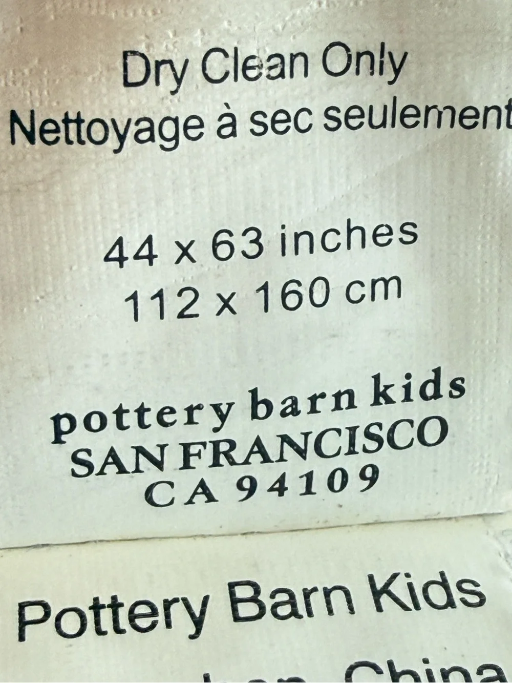 Pottery Barn Kids pottery barn