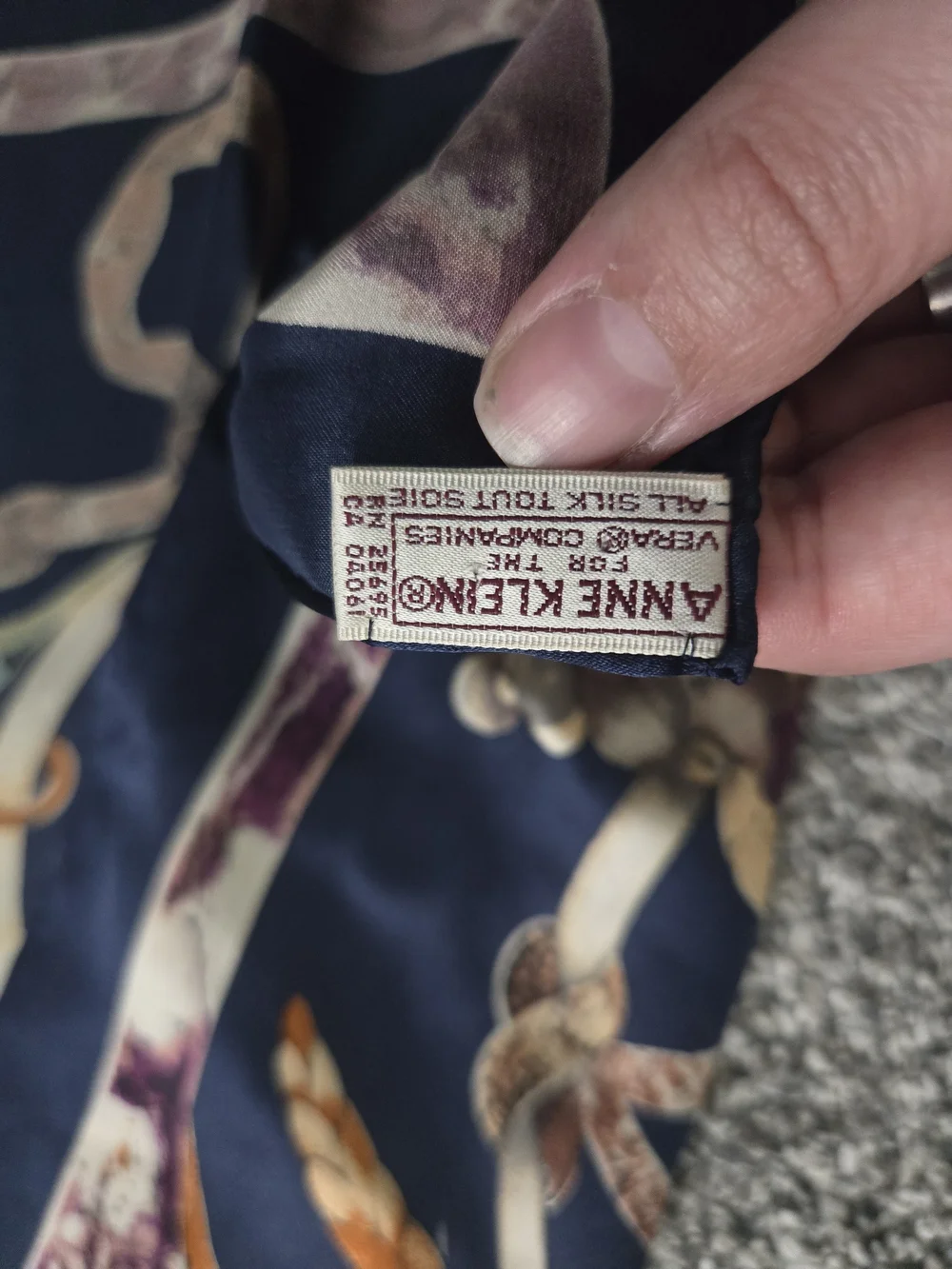Anne Klein size navy styling