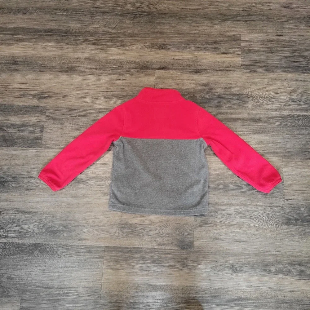 OshKosh B'gosh Fleece Pullover‎ Color Block Active Top 4T